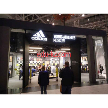 Магазин детской обуви Adidas young athletes - на портале на baby555.ru