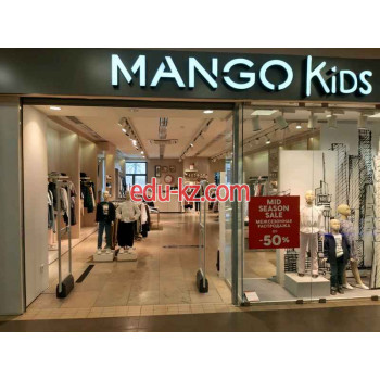 Детский магазин Mango Kids - на портале на baby555.ru